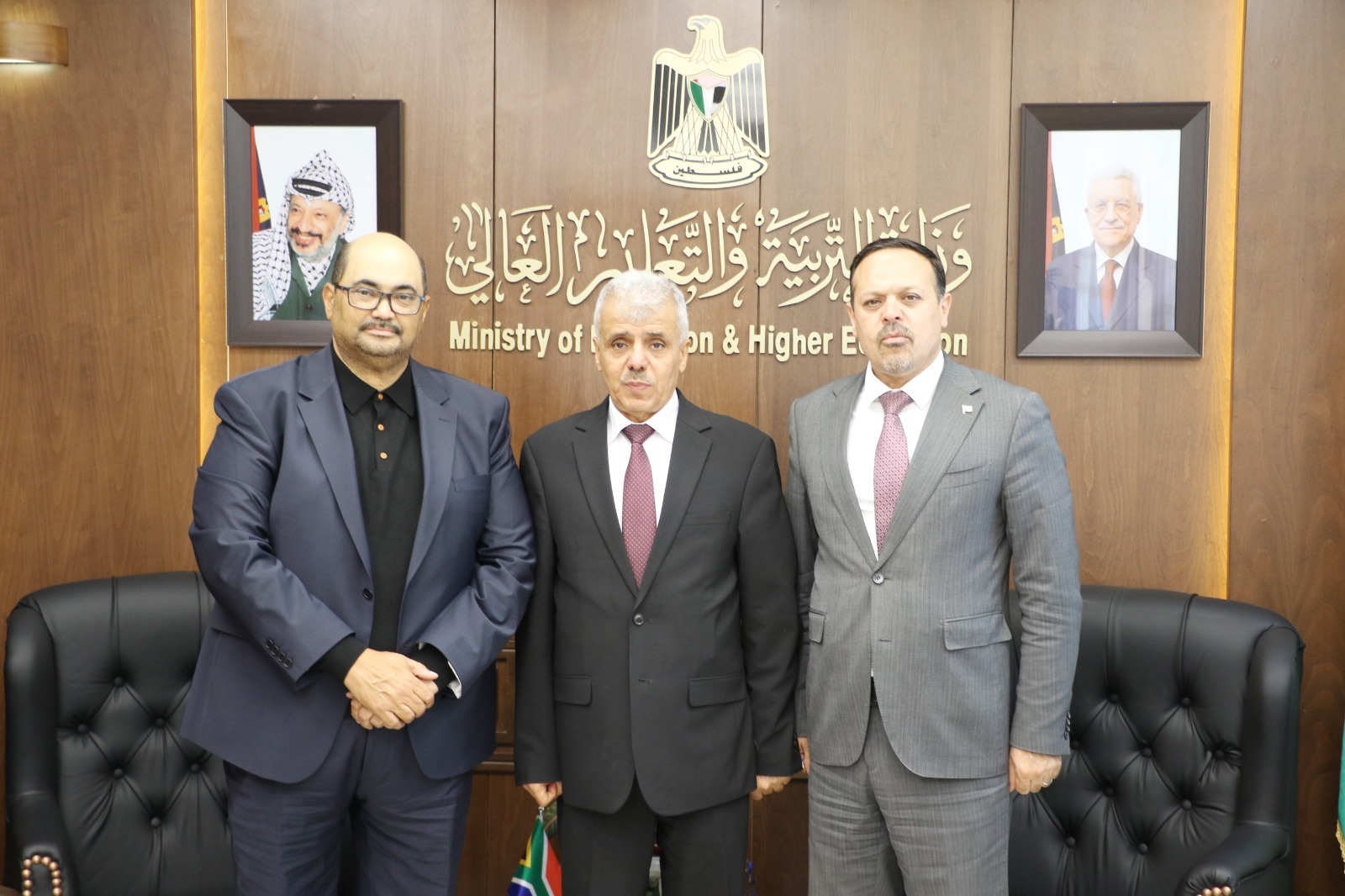 لقاء لبحث التعاون التعليمي مع جنوب إفريقيا