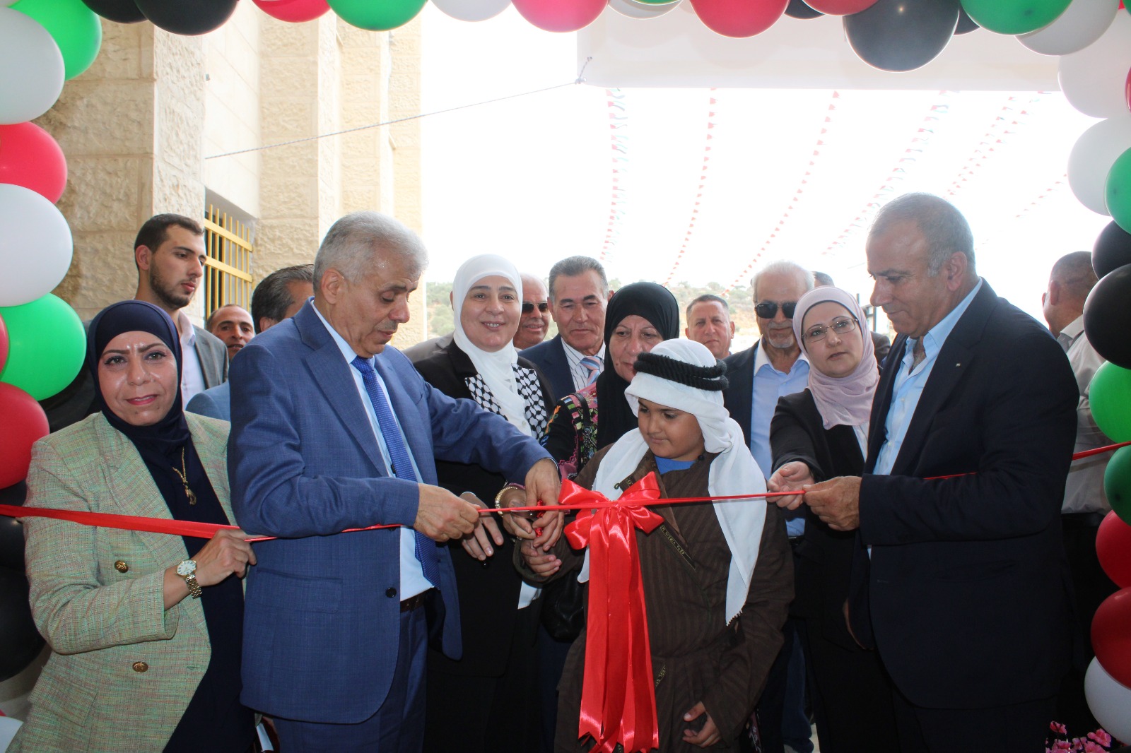 افتتاح مدرسة جودت عايش البرغوثي في كفر عين