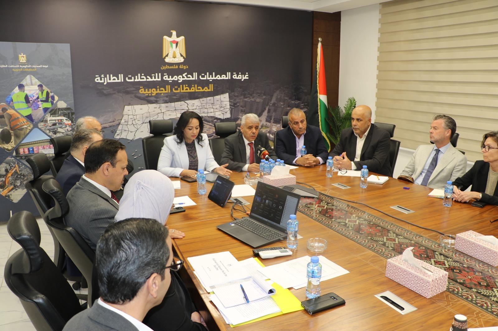 استعراض خطة الإغاثة والتعافي للتعليم في غزة